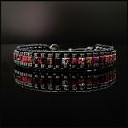 Doğal Taş Bileklik, Kırmızı Varisli Turkuaz Taşı Bileklik, Hediye Bileklik