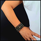 Doğal Taş Bileklik, Pirit, Hint Akiği, Yosunlu Akik, Rutil Kuvars Bileklik, Unisex Bileklik