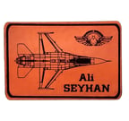 F16 Figting Falcon Deri Tulum İsimliği