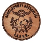 Genel Kurmay Başkanlığı Deri PEÇ - Arma - Askeri Patch