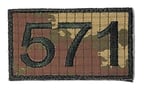 571 PEÇ - Arma - Askeri Patch