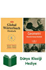 Global Wörterbuch Deutsch - Deutsch - Türkish / Türkish - Deutsch + Geometri + Dünya Klasiği Hediye