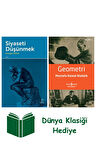 Siyaseti Düşünmek + Geometri + Dünya Klasiği Hediye