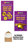 Robert T. Kiyosaki 2 Kitap Set + Okuma Sticker'ları