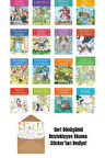 8-13 Yaş İngilizce Çocuk Klasikleri Hikaye Seti 16 kitap + Okuma Sticker'ları