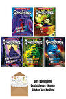 Goosebumps 5 Kitap Set + Okuma Sticker'ları