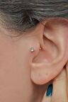 Tektaş Gold Çelik Top Piercing 8 mm