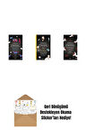 Olağanüstü Bir Gece + Üç Usta + Bir Yüreğin Çöküşü + Okuma Sticker'ları
