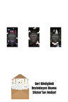 Olağanüstü Bir Gece + Bir Yüreğin Çöküşü + Yakıcı Sır + Okuma Sticker'ları