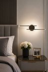 Sare Aplik Modern Tasarım Bronz Renk - Gün Işığı Ledli Banyo - Mutfak - Salon Led Duvar Aplik