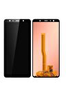 SAMSUNG A7 2018 A750 UYUMLU LCD DOKUNMATİK EKRAN ÇITASIZ SİYAH OLED