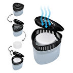 Gri, Vanilya Kokulu Üçgen Nem Alıcı Aparat - Koku ve Rutubet Giderici 500Gr