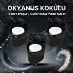 3 Adet 500 gr Nem Alıcılı Ve Rutubet Giderici Aparat Üçgen Okyanus  (TABLET DAHİL)