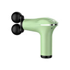 Ozmik HB-011  6 Fonksiyonlu Titreşimli Yoğurmalı 4 Başlıklı Masaj Aleti Darbeli Masaj Tabancası 