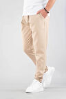 Erkek Jogger Pantolon Beli Lastikli İpli Pamuklu Rahat Boyfriend Pantolon