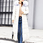 Günlük Kışlık Tam Boy Şişme Kadın Mont