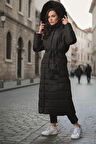 Günlük Kışlık Tam Boy Kadın Şişme Mont
