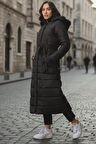 Günlük Kışlık Tam Boy Kadın Şişme Mont