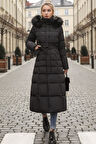 Günlük Kışlık Tam Boy Kadın Şişme Mont