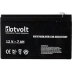 DOTVOLT 12v 7amper SC7-12 Kuru Tip Alarm Aküsü