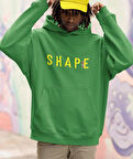 Shape(Şekil) ön ve arka ayıcık baskılı erkek sweatshirt 