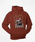 Death(ölüm) baskılı erkek sweatshirt