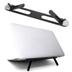 B 2 Kademeli Katlanabilir Laptop Standı – Kendiliğinden Güçlü Yapışkanlı, Ergonomik Tablet Yükseltici