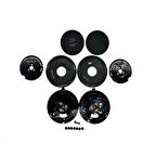 SCOPE 2 KASK YAN KAPAK SET+VİDA SET