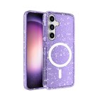 Teleplus Samsung Galaxy S25 kılıf Magsafe Özellikli Simli Allstar Glitter Kapak
