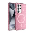 Teleplus Samsung Galaxy S25 Ultra kılıf Magsafe Özellikli Simli Allstar Glitter Kapak