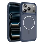 Teleplus iPhone 17 Pro Max Kılıf Manyetik Şarj Özellikli Metal Çerçeve Sanremo Kapak
