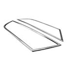 Skoda Octavıa  A7 Sis Far Çerçevesi ve Ön Tampon Çıtası  3 Parça 2015 >   Paslanmaz Çelik