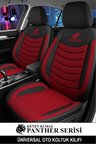Ford B-max 1.6 Duratec (105 Hp) Powershift 2012 PANTHER Serisi UYUMLU KETEN OTO KOLTUK KILIFI BORDO