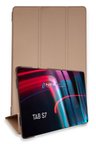 Newface Samsung Galaxy T870 Tab S7 11 Kılıf Tablet Smart Kılıf - Rose Gold