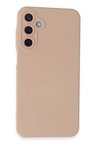 Newface Samsung Galaxy A15 4G Kılıf Nano içi Kadife Silikon - Pudra