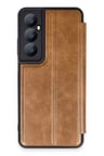 Newface Realme C65 Kılıf Flip Cover - Taba