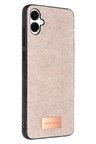 Onegif Samsung Galaxy A06 Bright Simli Kapak - Pembe