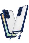 Newface Samsung Galaxy A15 4G Kılıf Penta Silikon Kılıf - Lacivert