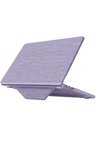 Newface Apple Macbook Air 15 2023 Macbook Kumaş Kapak - Mor