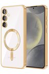 Newface Samsung Galaxy A35 5G Kross Magneticsafe Kapak - Gold