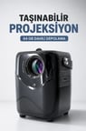 Taşınabilir Projeksiyon 64 GB Dahili Depolama