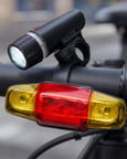 Bisiklet Emniyet Işığı Seti Güçlü LED Ön Far Arka Stop Lambası