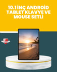 10.1 İnç IPS Ekranlı Android Tablet Bilgisayar Seti