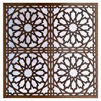 60X60 CM ASMA TAVAN UYUMLU LED DÖŞENEBİLİR TAVAN PANELİ- KAHVE RENK