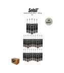 Selsil Genel Amaçlı Gri Silikon 280 Gr. 25 Adet