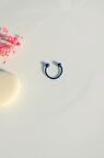 10 mm Parlament Mavi Çelik Top Uçlu Piercing Septum Helix Kıkırdak