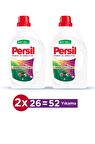 Persil Sıvı Çamaşır Deterjanı 2 x 1690ml (52 Yıkama) Color