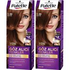 Palette Göz Alıcı Renkler 5-68 Kestane x 2 Adet
