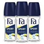 Fa Sport Roll-On X 3 Adet