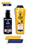 Gliss Night Elixir Yeniden Yapılandırıcı Gece Saç Bakım Serumu+Oil Nutritive 400 ml Şampuan